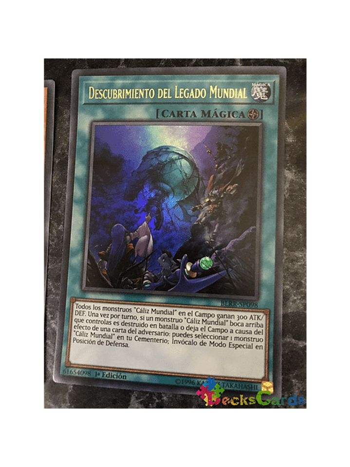 World Legacy Discovery - BLRR-EN098 - Ultra Rare 1st Edition 1