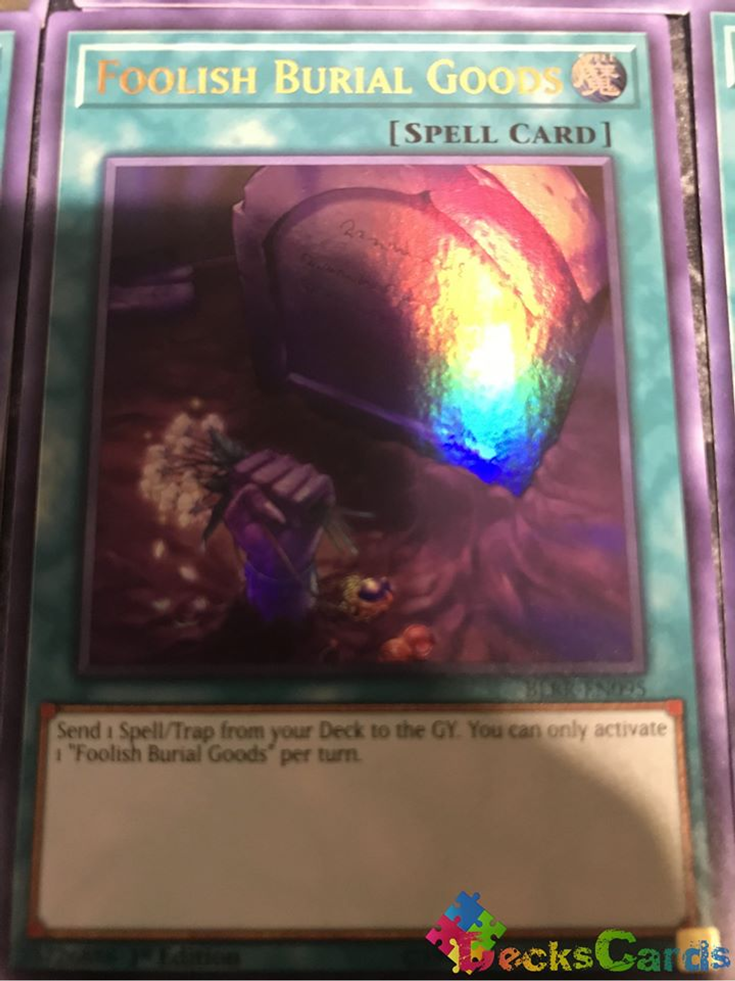 Foolish Burial Goods - BLRR-EN095 - Ultra Rare 1st Edition 1