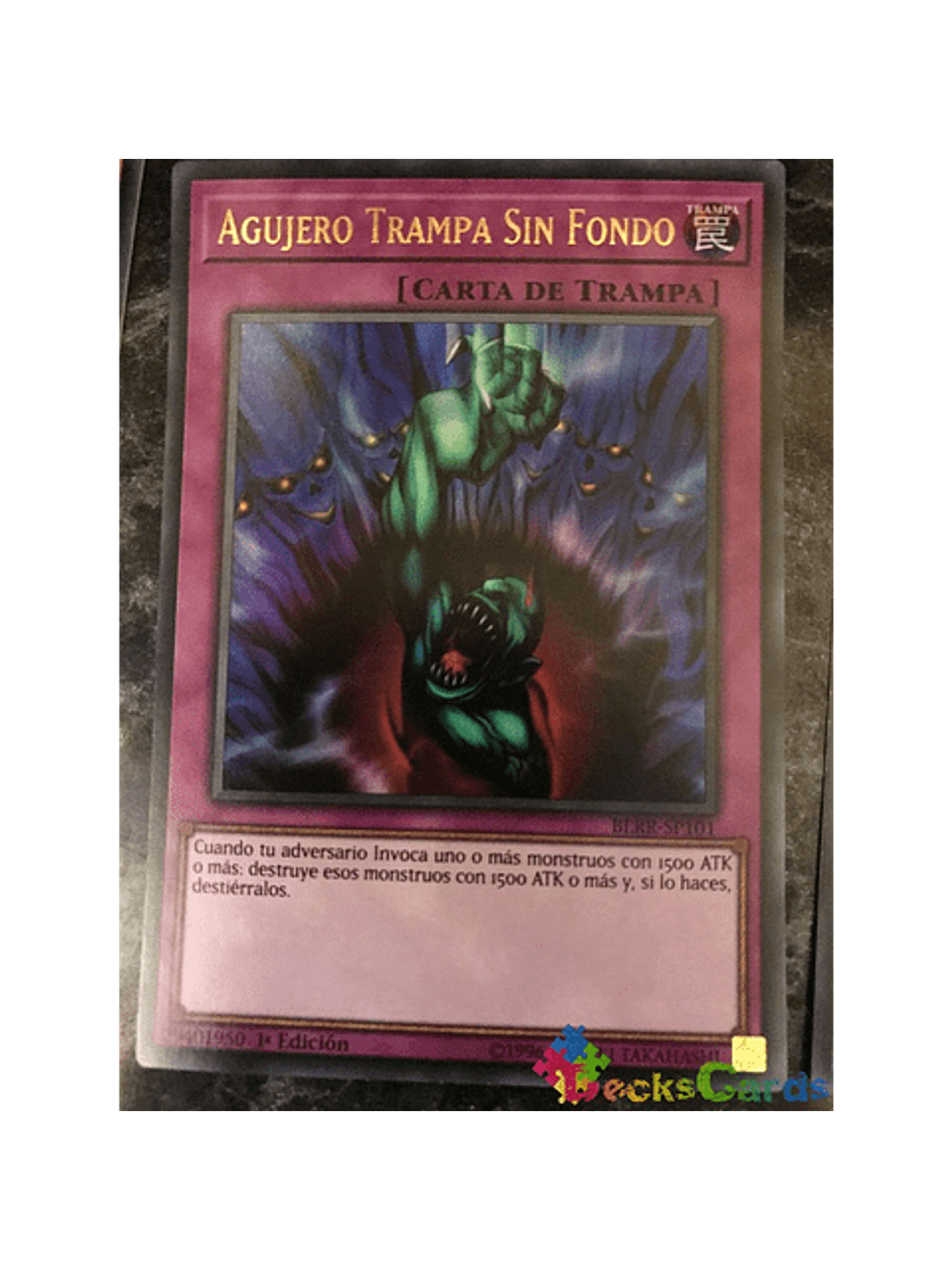 Bottomless Trap Hole - BLRR-EN101 - Ultra Rare 1st Edition 1