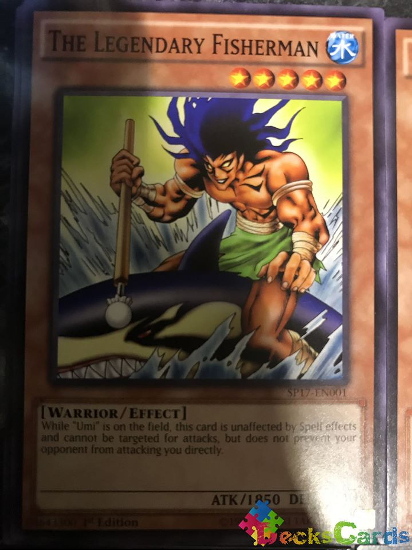 The Legendary Fisherman - SP17-EN001 - Common 1st Edition 1