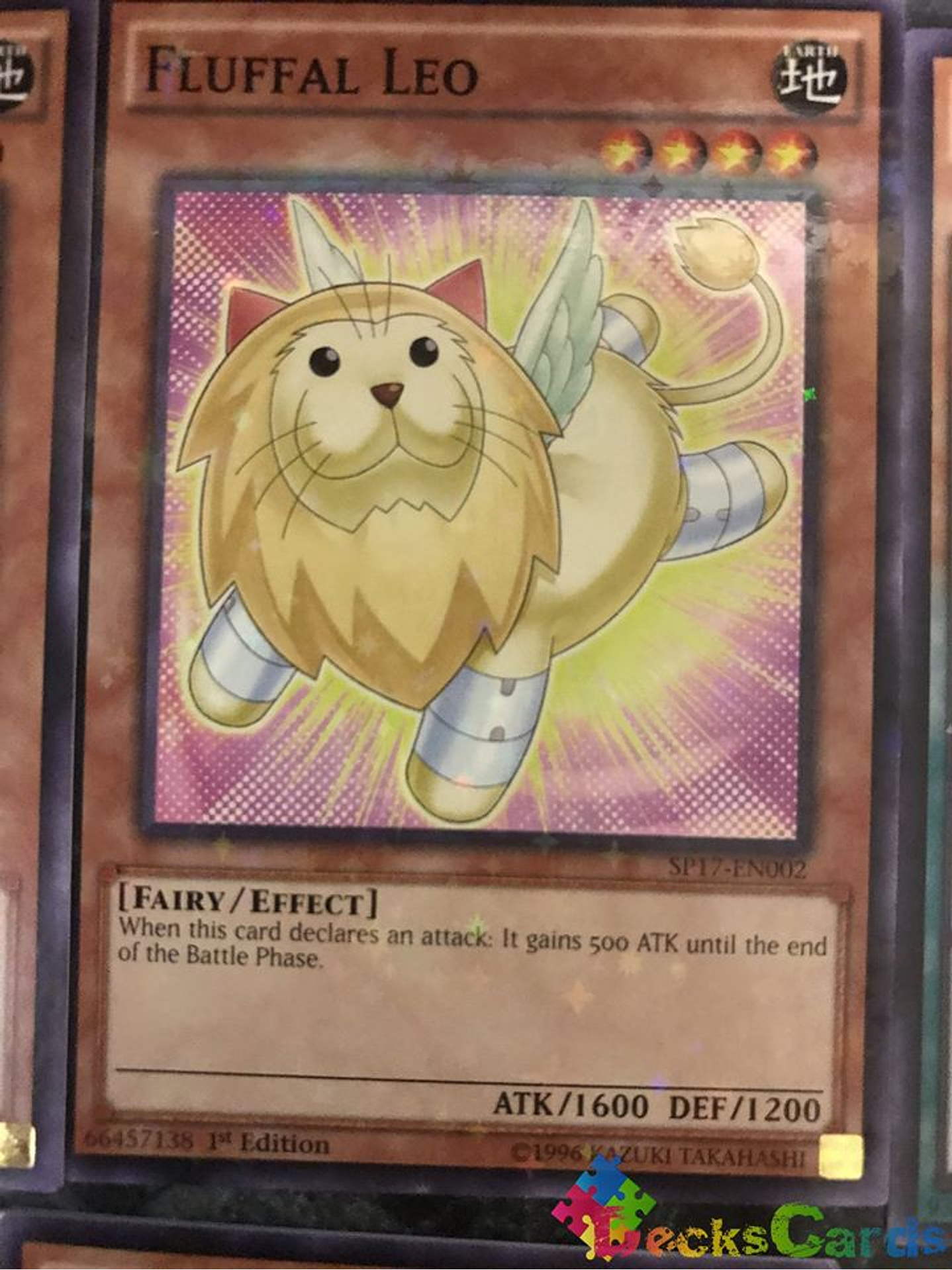 Fluffal Leo - SP17-EN002 - Starfoil Rare 1st Edition 1