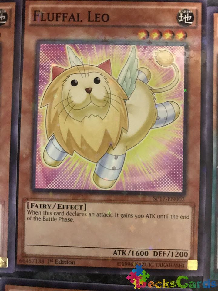 Fluffal Leo - SP17-EN002 - Starfoil Rare 1st Edition 1