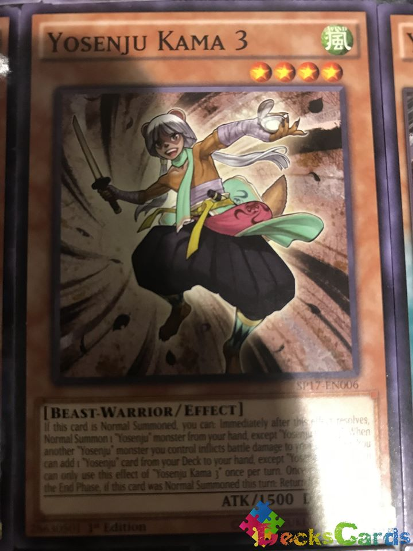 Yosenju Kama 3 - SP17-EN006 - Common 1st Edition 1