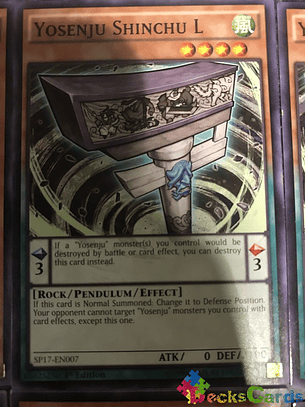 Yosenju Shinchu L - SP17-EN007 - Common 1st Edition
