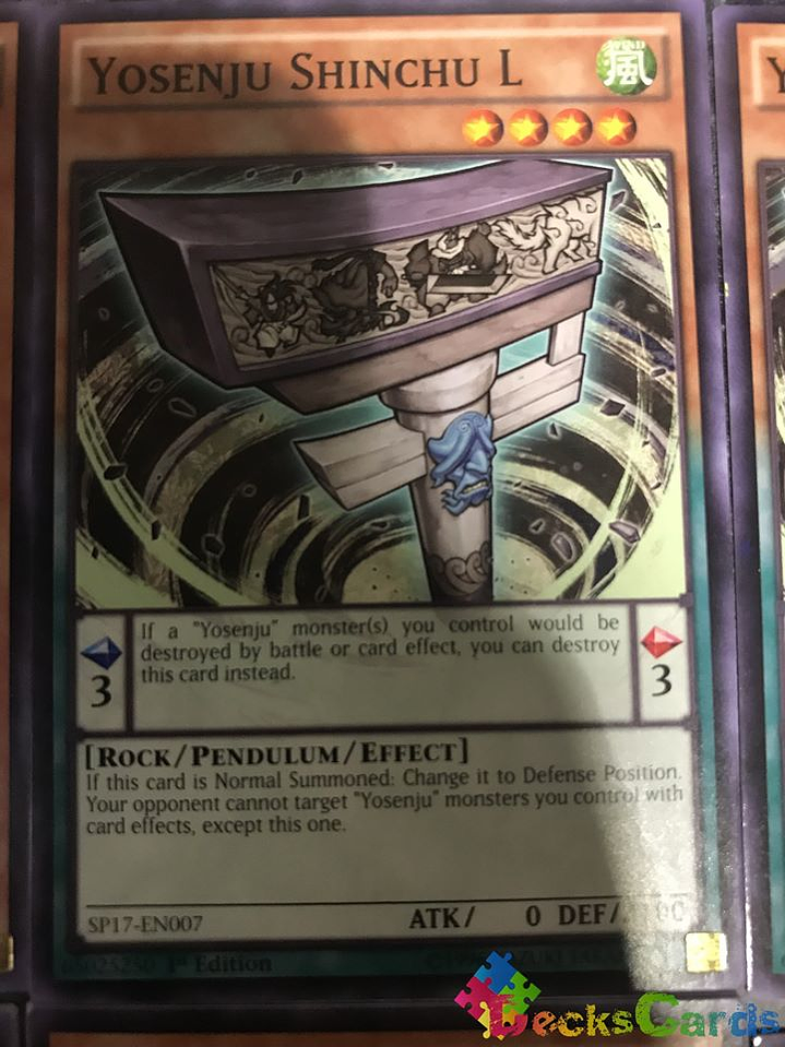 Yosenju Shinchu L - SP17-EN007 - Common 1st Edition 1