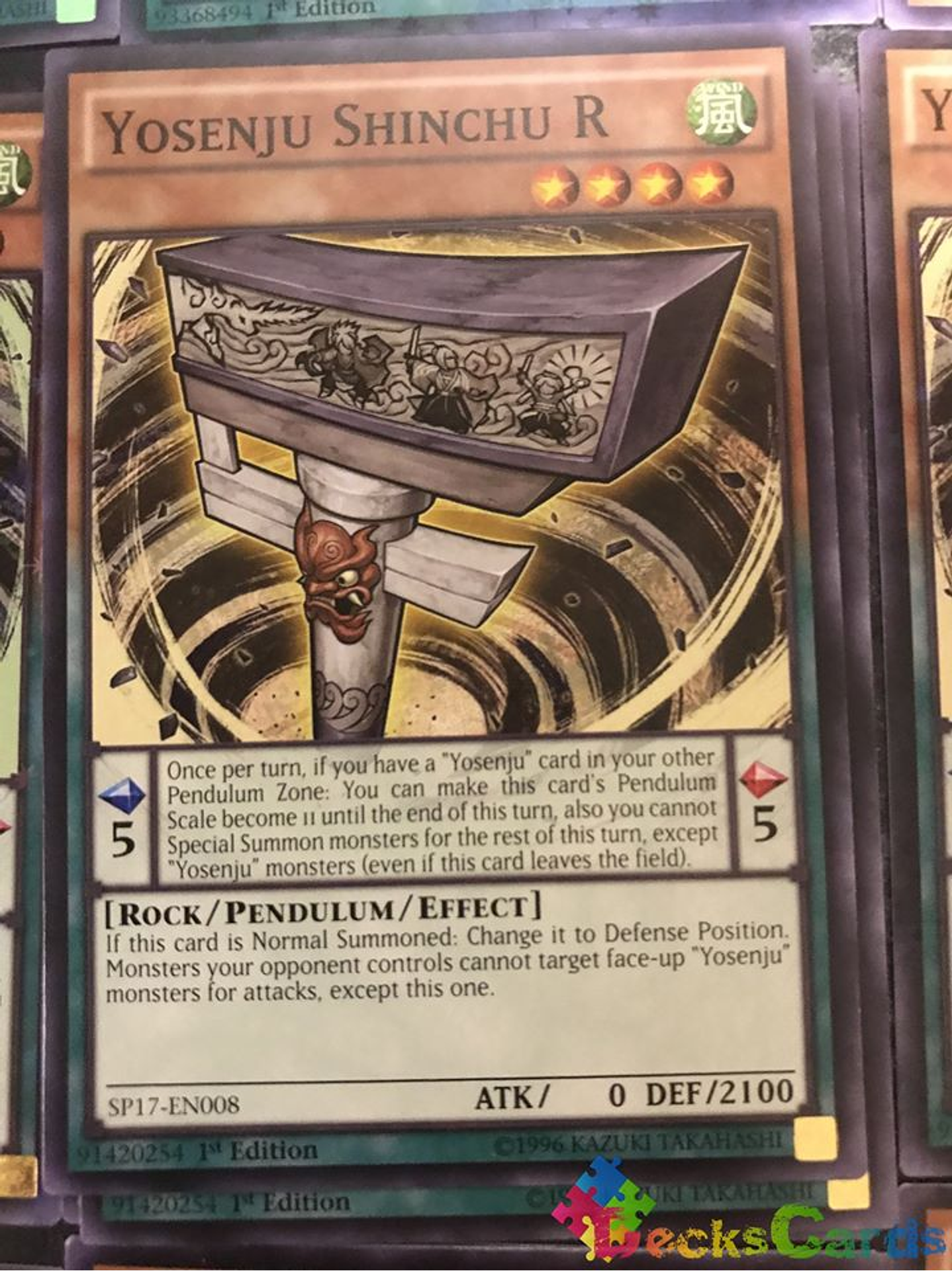 Yosenju Shinchu R - SP17-EN008 - Common 1st Edition 1