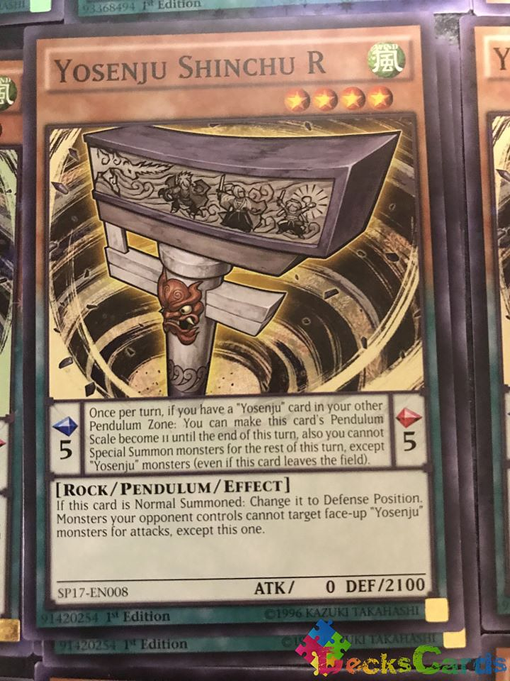 Yosenju Shinchu R - SP17-EN008 - Common 1st Edition 1