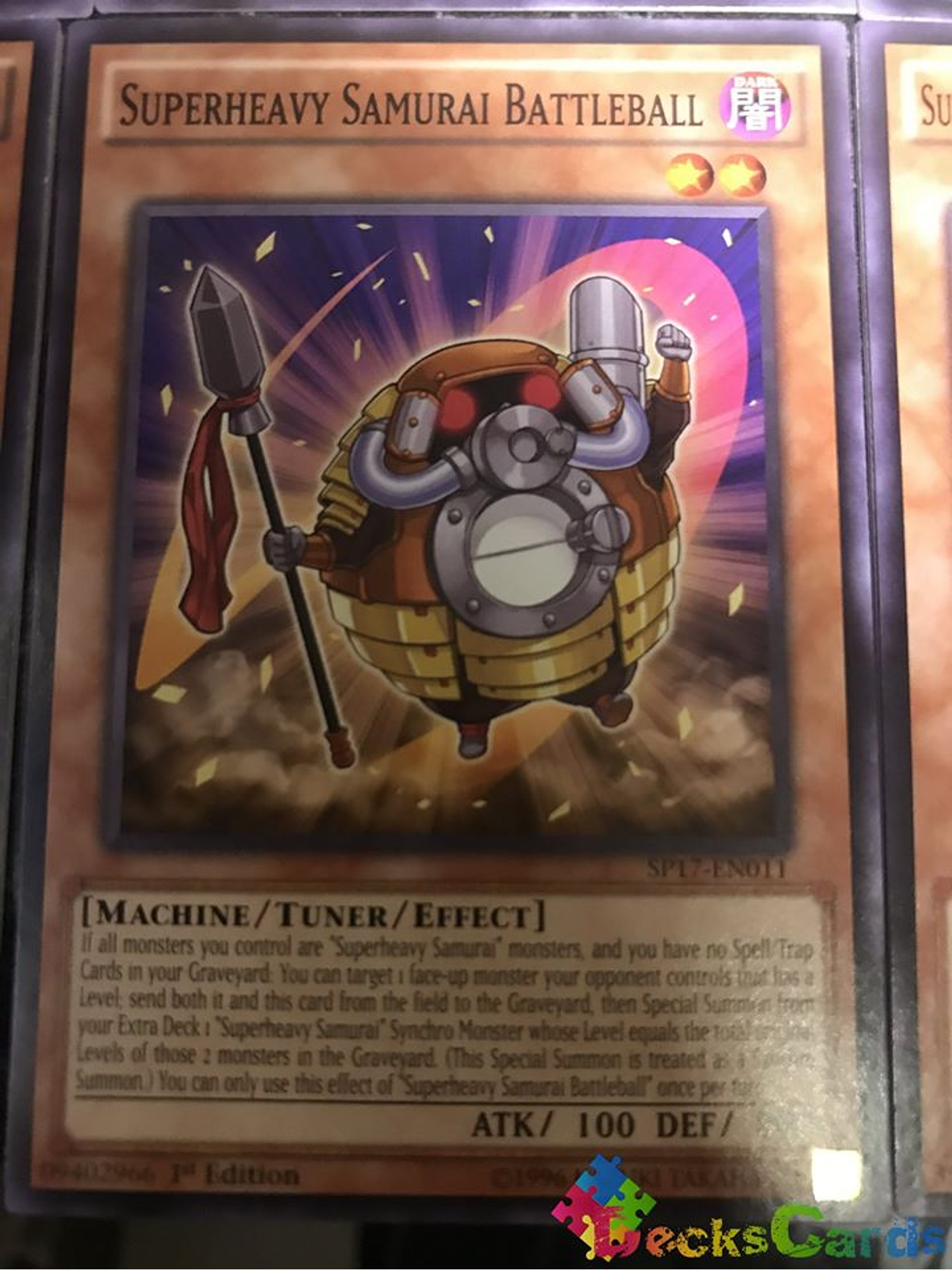 Superheavy Samurai Battleball - SP17-EN011 - Common 1st Edition 1