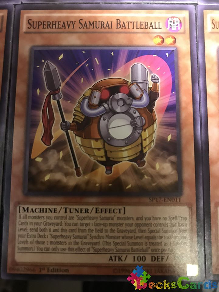 Superheavy Samurai Battleball - SP17-EN011 - Common 1st Edition 1