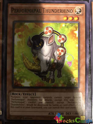 Performapal Thunderhino - SP17-EN016 - Common 1st Edition