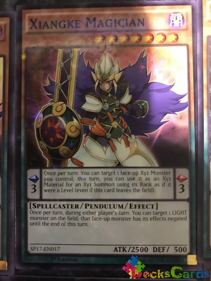 Xiangke Magician - SP17-EN017 - Starfoil Rare 1st Edition 1