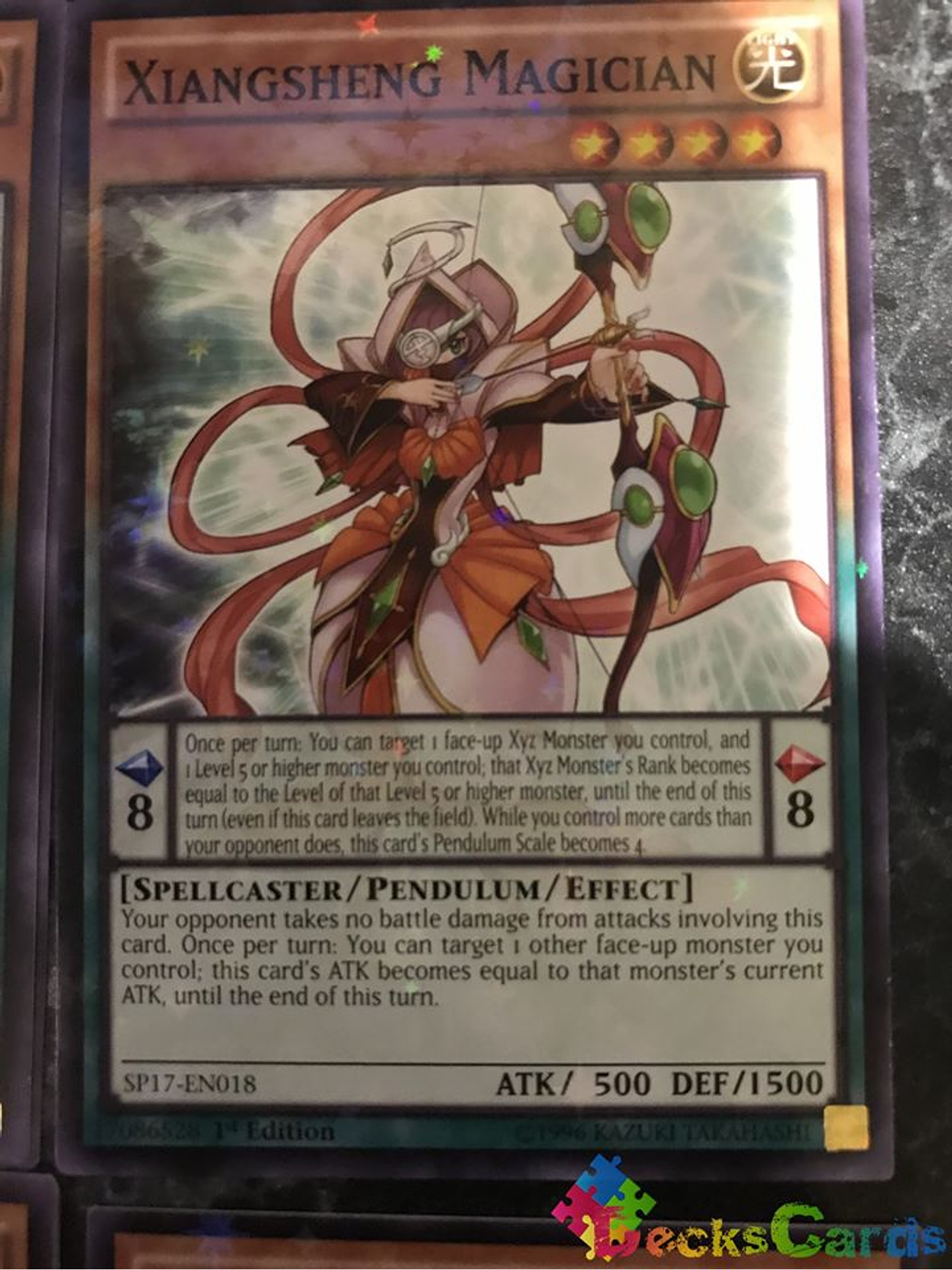 Xiangsheng Magician - SP17-EN018 - Starfoil Rare 1st Edition 1