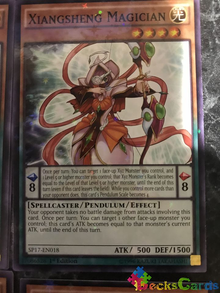 Xiangsheng Magician - SP17-EN018 - Starfoil Rare 1st Edition 1