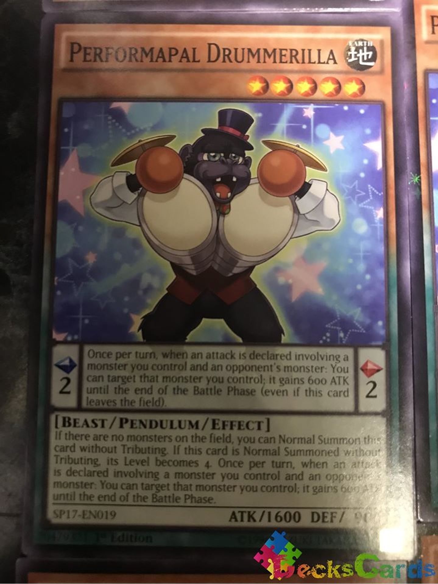 Performapal Drummerilla - SP17-EN019 - Common 1st Edition 1