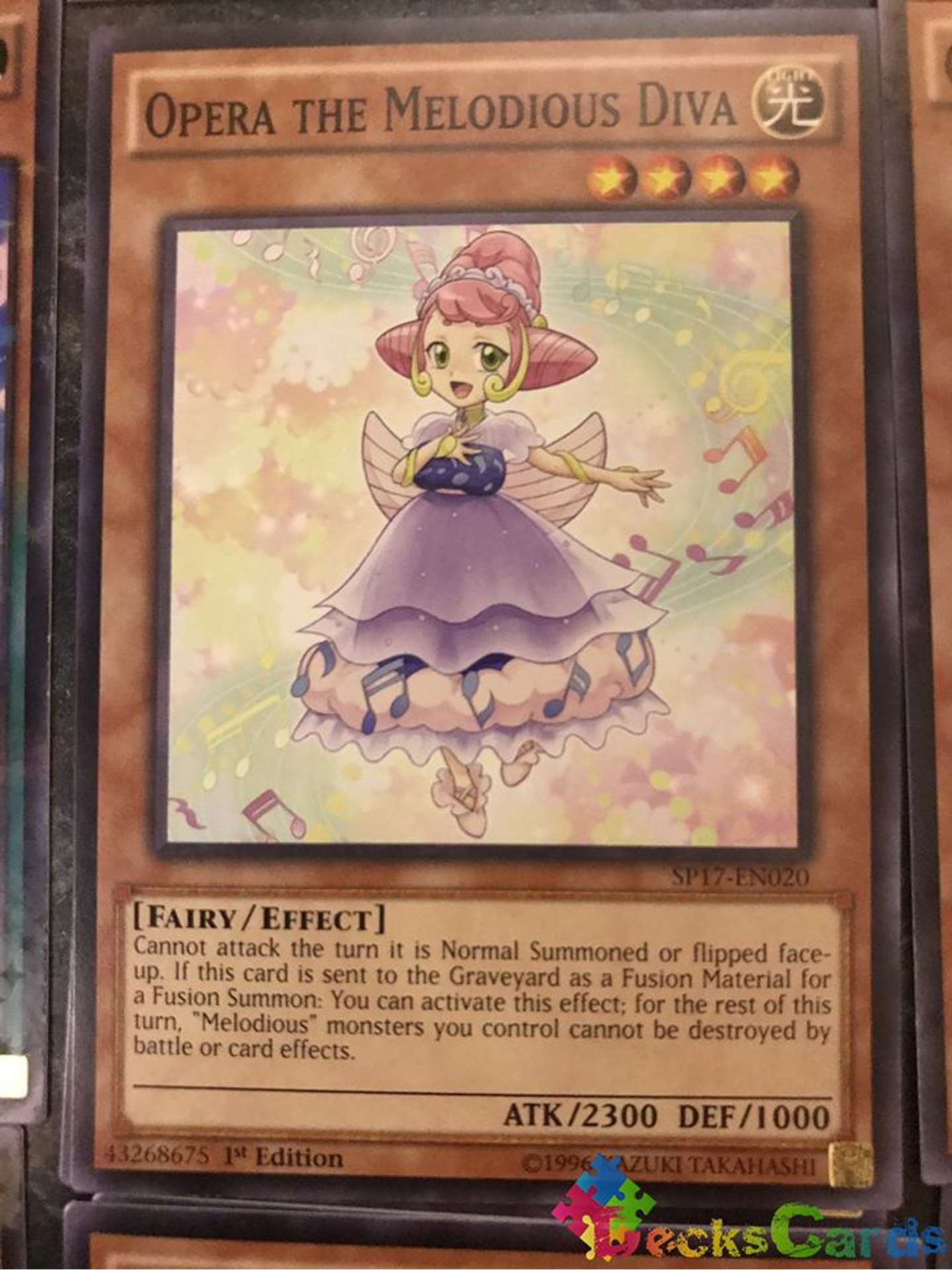 Opera the Melodious Diva - SP17-EN020 - Common 1st Edition 1