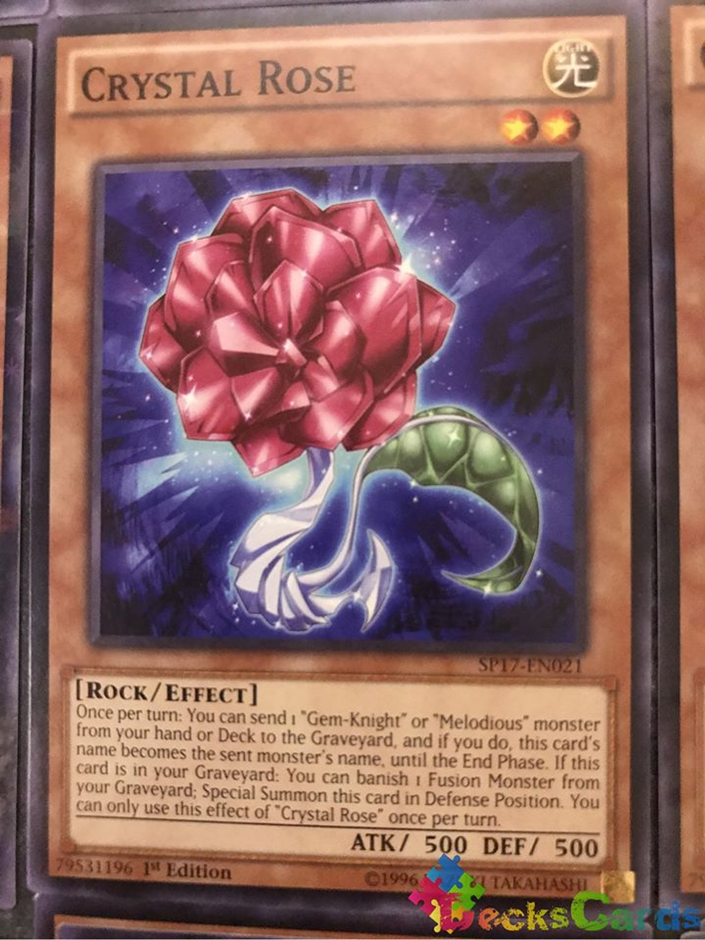 Crystal Rose - SP17-EN021 - Common 1st Edition 1