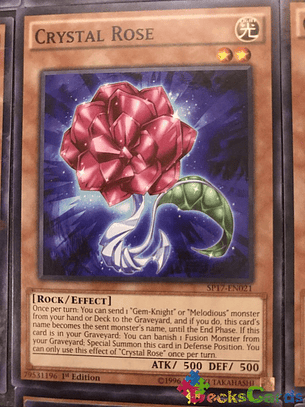 Crystal Rose - SP17-EN021 - Common 1st Edition