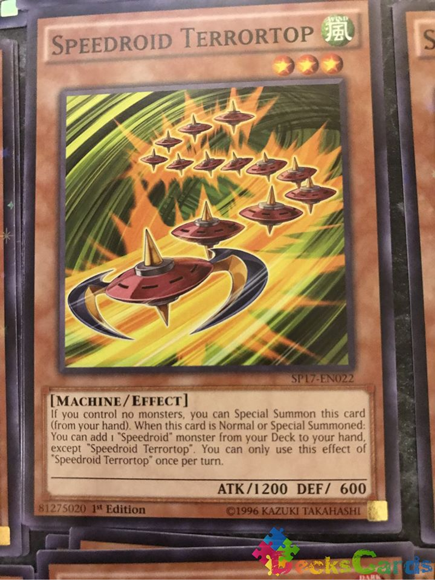 Speedroid Terrortop - SP17-EN022 - Common 1st Edition 1