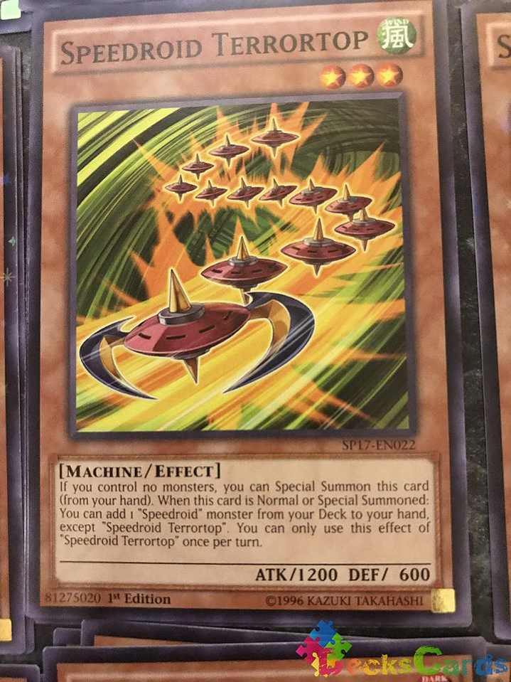 Speedroid Terrortop - SP17-EN022 - Common 1st Edition 1