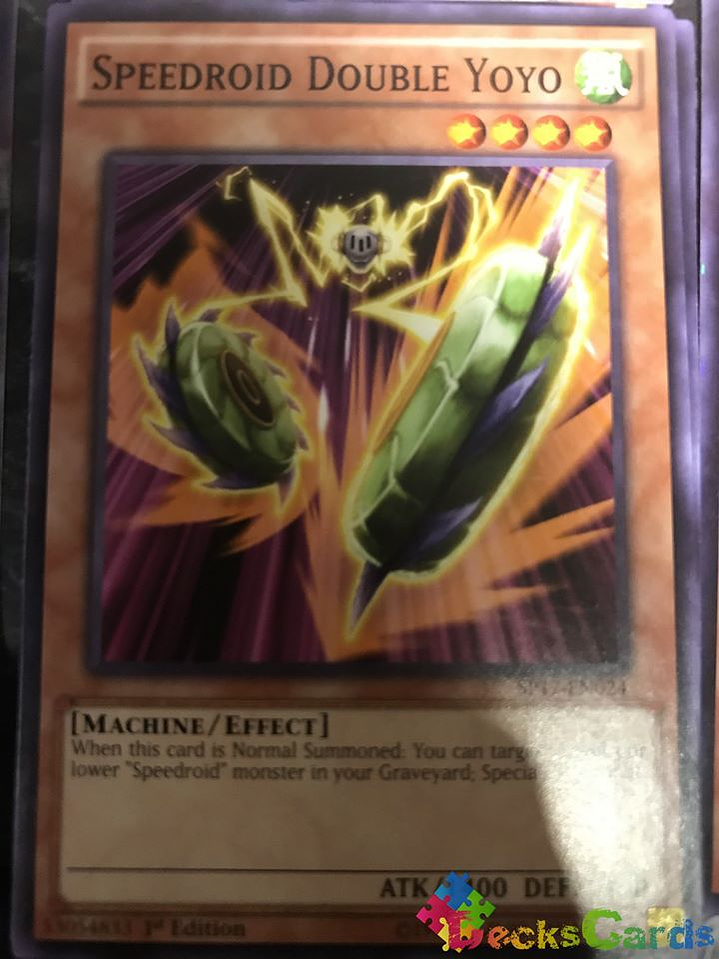 Speedroid Double Yoyo - SP17-EN024 - Common 1st Edition 1