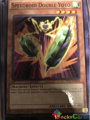 Speedroid Double Yoyo - SP17-EN024 - Starfoil Rare 1st Edition