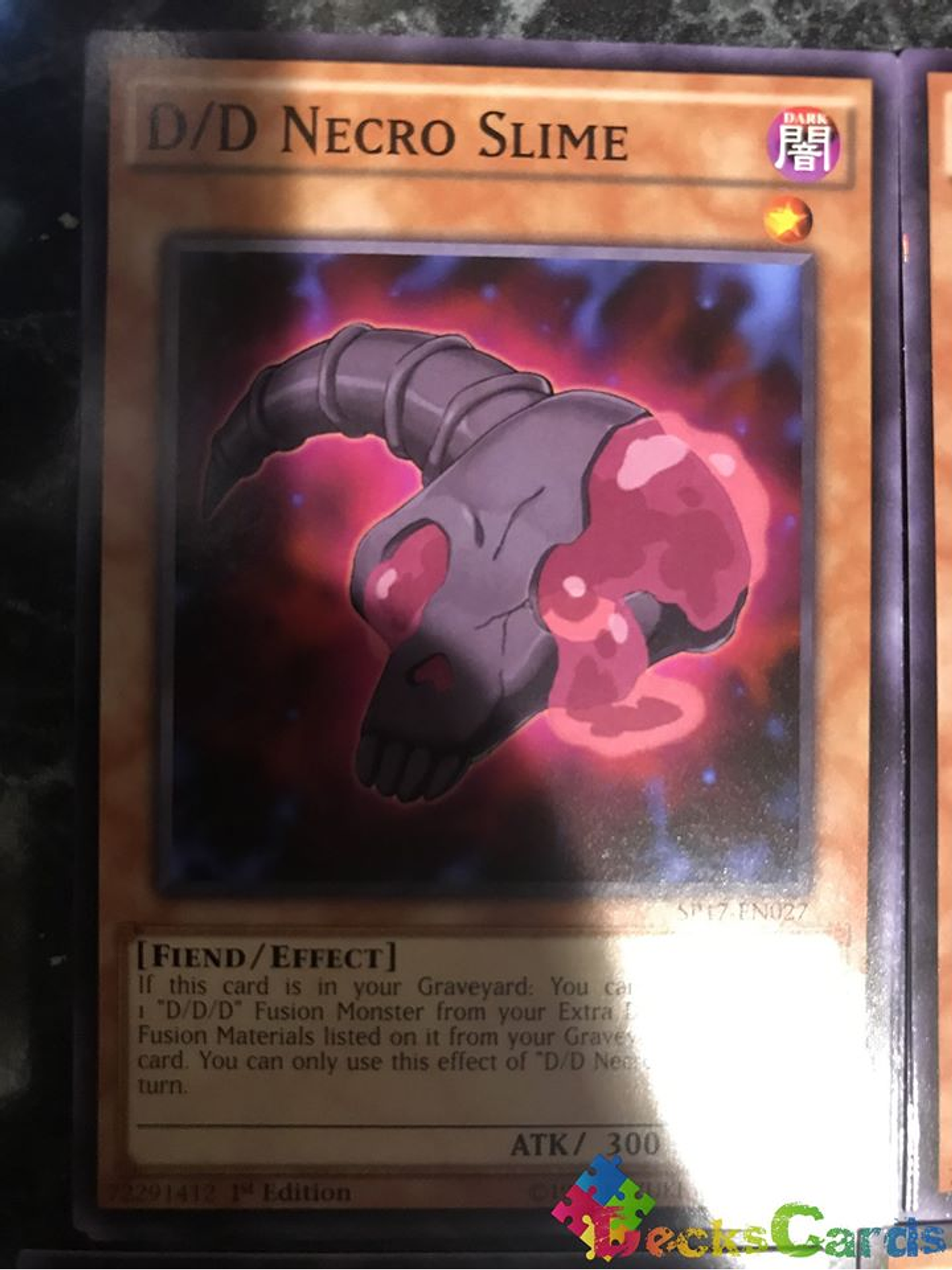 D/D Necro Slime - SP17-EN027 - Common 1st Edition 1