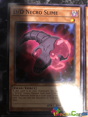 D/D Necro Slime - SP17-EN027 - Common 1st Edition