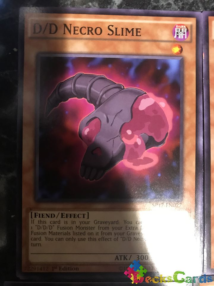 D/D Necro Slime - SP17-EN027 - Common 1st Edition 1