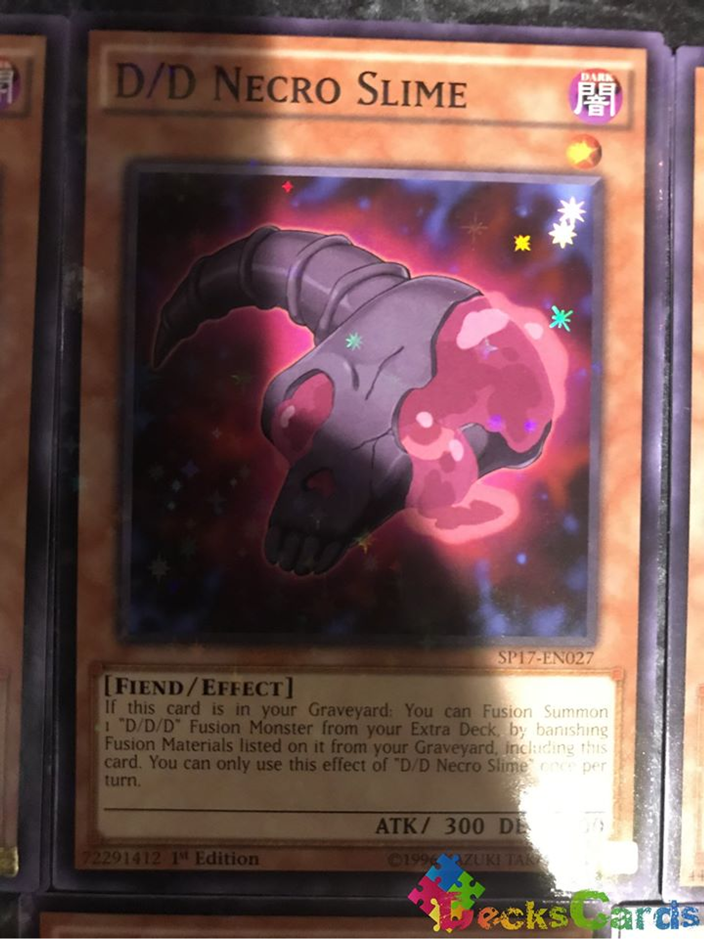 D/D Necro Slime - SP17-EN027 - Starfoil Rare 1st Edition 1
