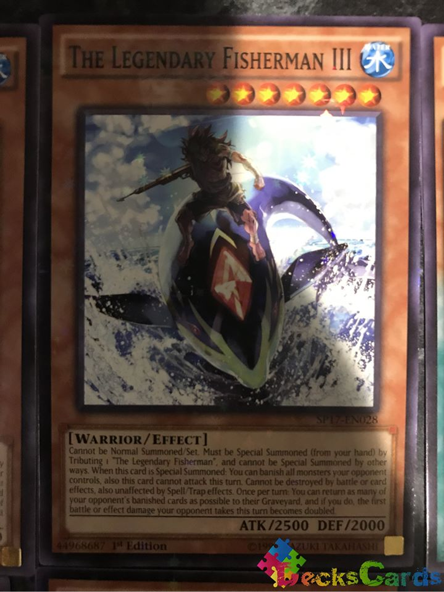 The Legendary Fisherman III - SP17-EN028 - Starfoil Rare 1st Edition 1