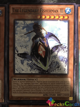 The Legendary Fisherman III - SP17-EN028 - Starfoil Rare 1st Edition