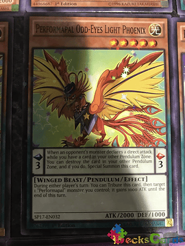 Performapal Odd-Eyes Light Phoenix - SP17-EN032 - Starfoil Rare 1st Edition