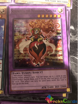 Schuberta the Melodious Maestra - SP17-EN035 - Common 1st Edition