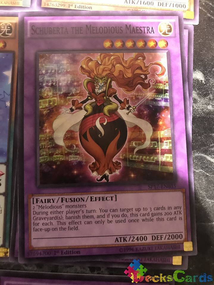 Schuberta the Melodious Maestra - SP17-EN035 - Common 1st Edition 1