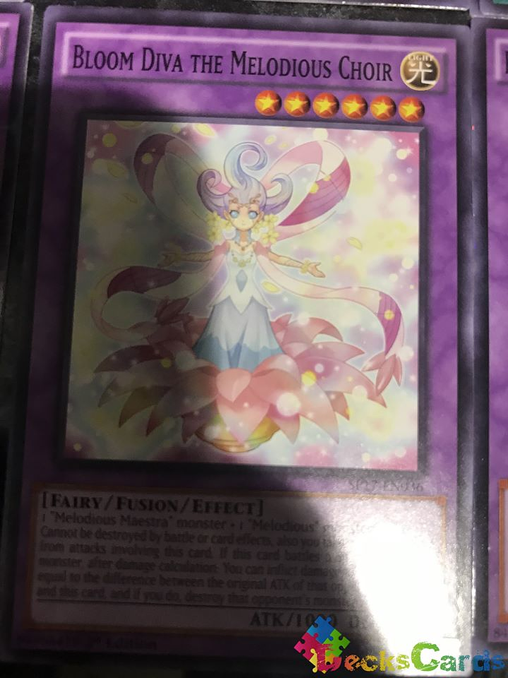 Bloom Diva the Melodious Choir - SP17-EN036 - Common 1st Edition 1