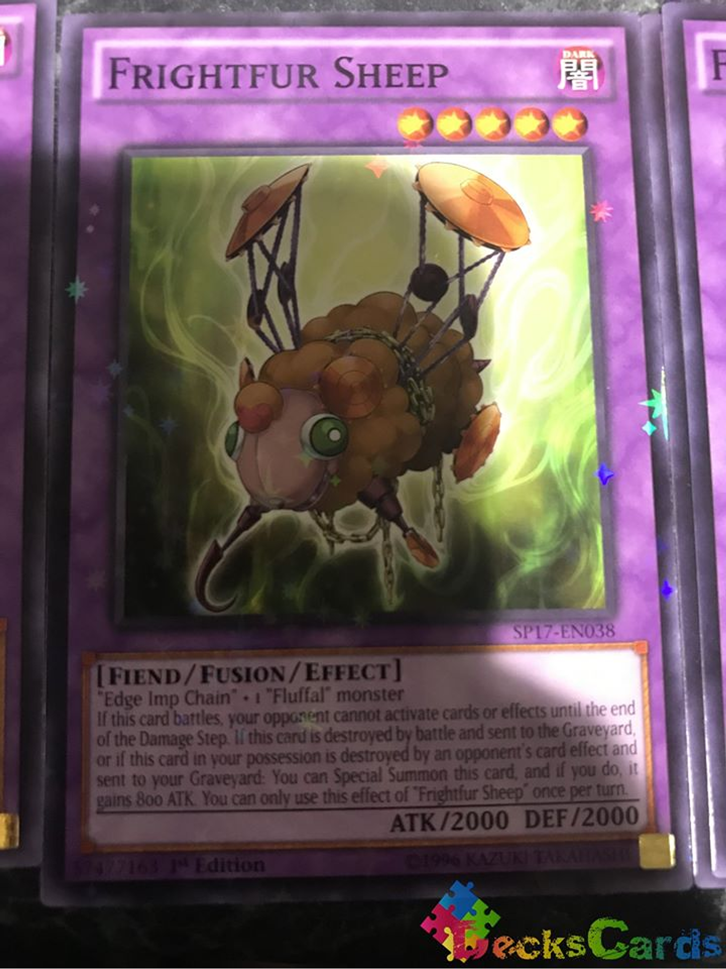 Frightfur Sheep - SP17-EN038 - Starfoil Rare 1st Edition 1