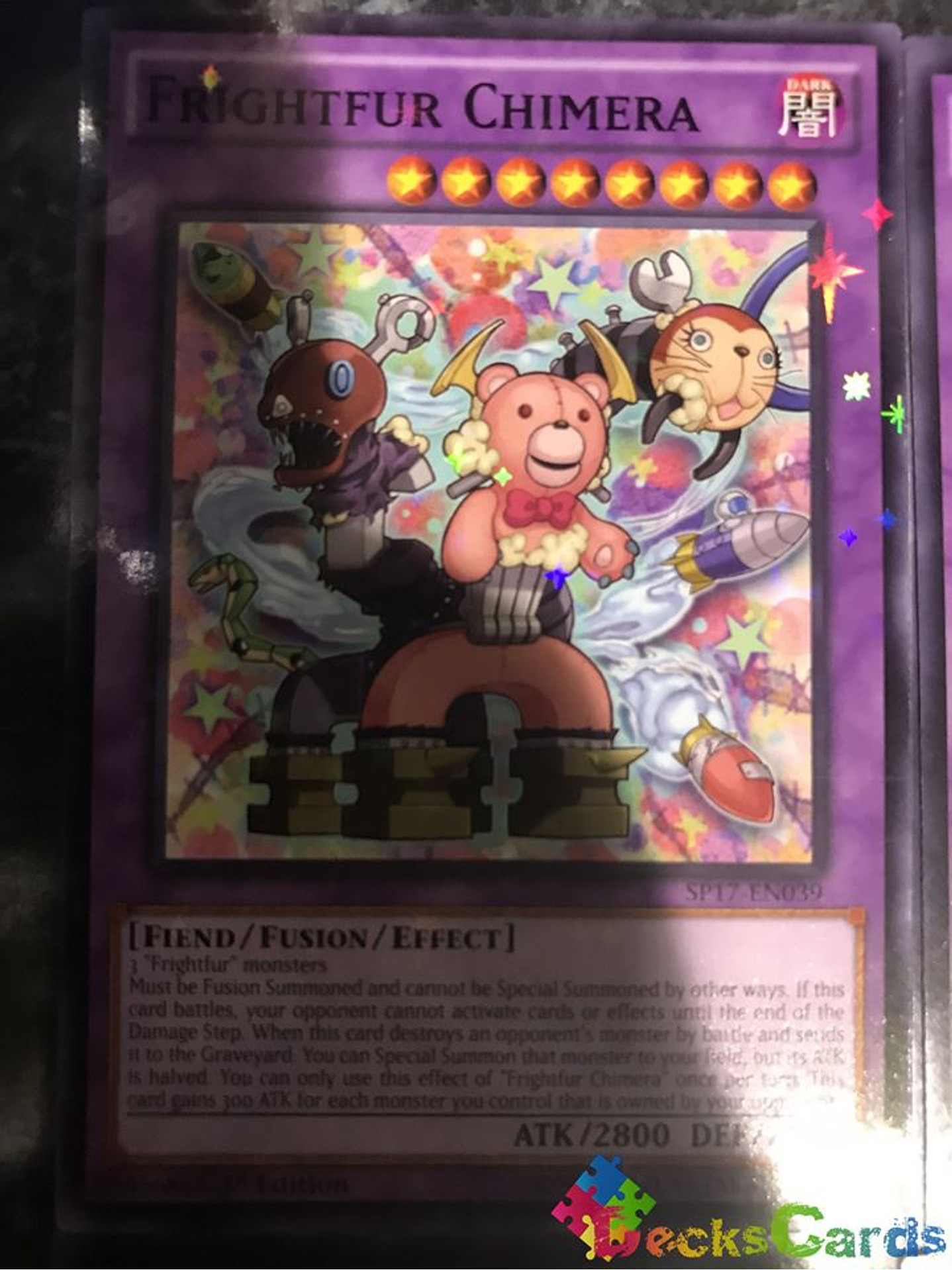 Frightfur Chimera - SP17-EN039 - Starfoil Rare 1st Edition 1