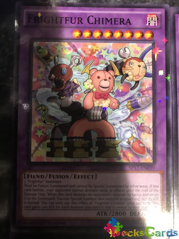 Frightfur Chimera - SP17-EN039 - Starfoil Rare 1st Edition 1
