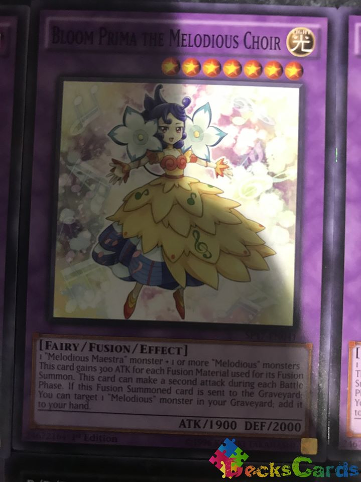 Bloom Prima the Melodious Choir - SP17-EN041 - Common 1st Edition 1