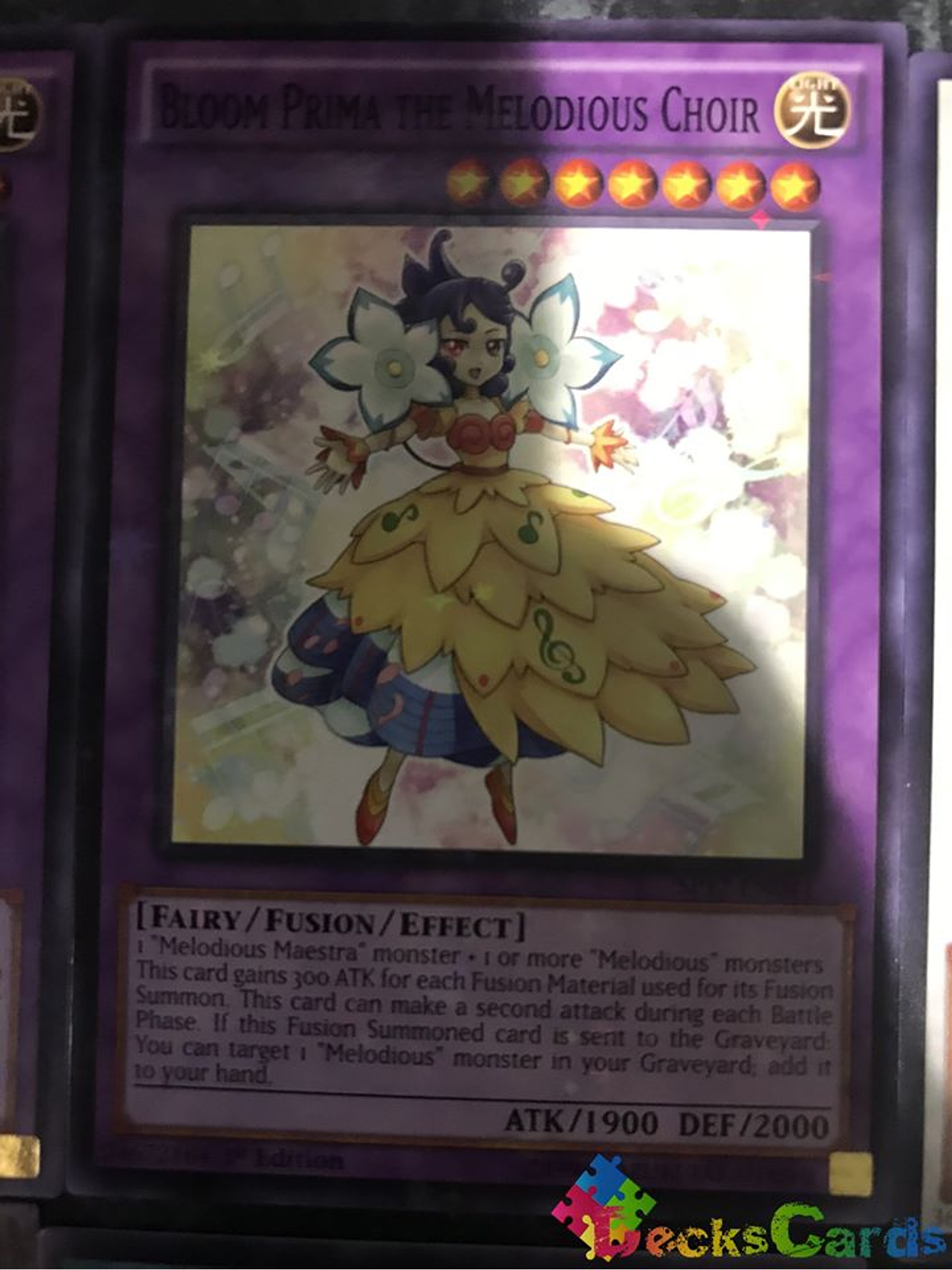 Bloom Prima the Melodious Choir - SP17-EN041 - Starfoil Rare 1st Edition 1