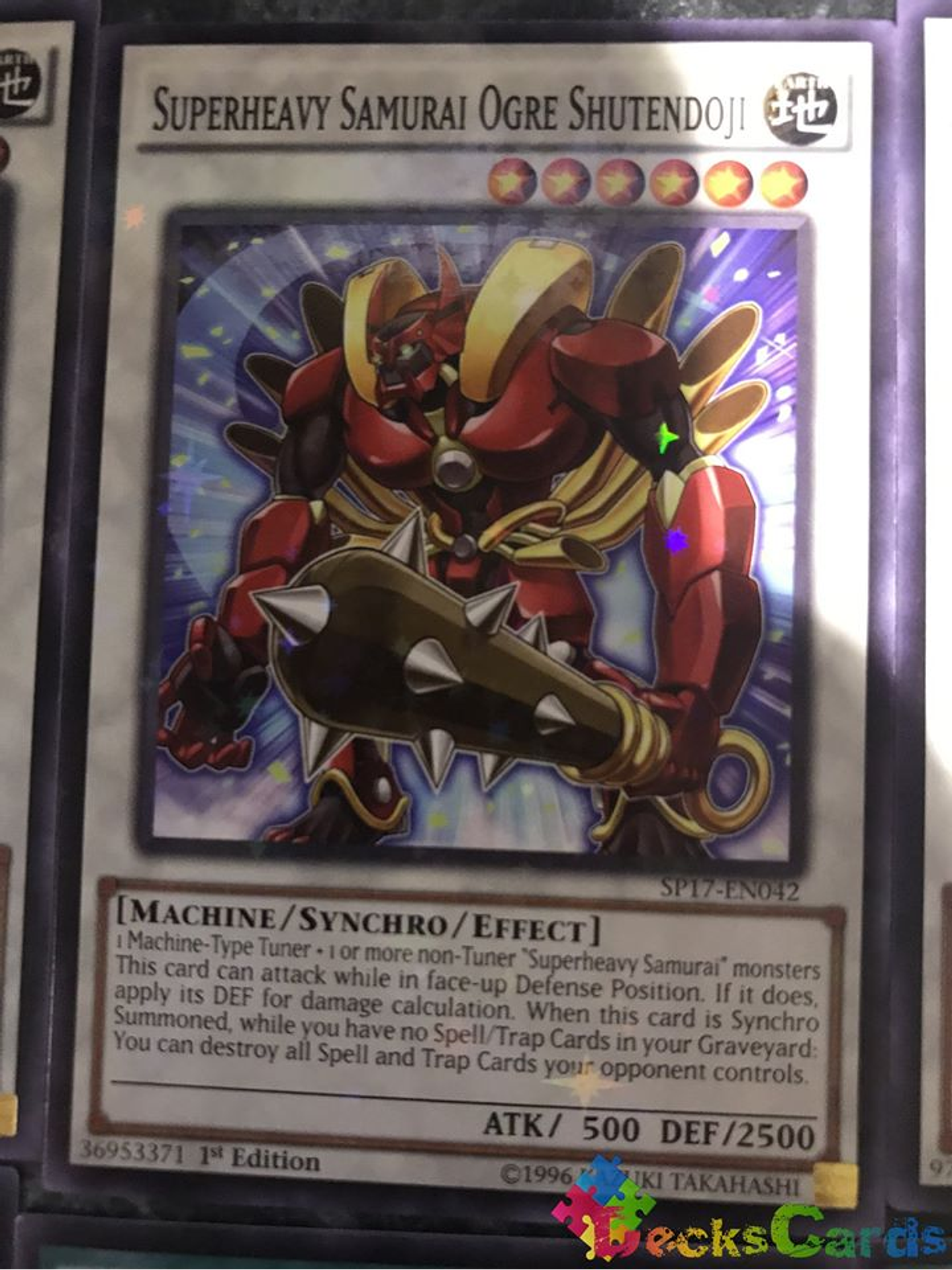 Superheavy Samurai Ogre Shutendoji - SP17-EN042 - Starfoil Rare 1st Edition 1