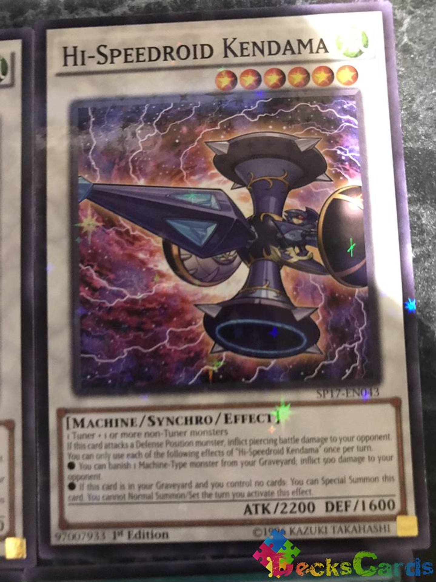 Hi-Speedroid Kendama - SP17-EN043 - Starfoil Rare 1st Edition 1