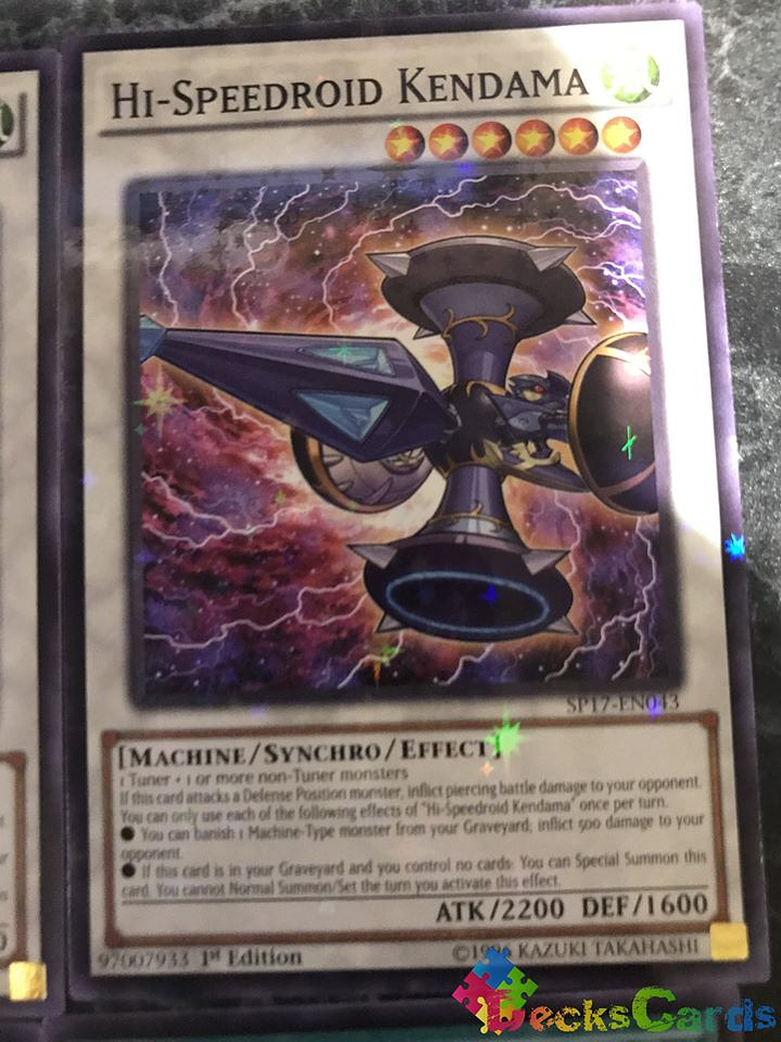 Hi-Speedroid Kendama - SP17-EN043 - Starfoil Rare 1st Edition 1