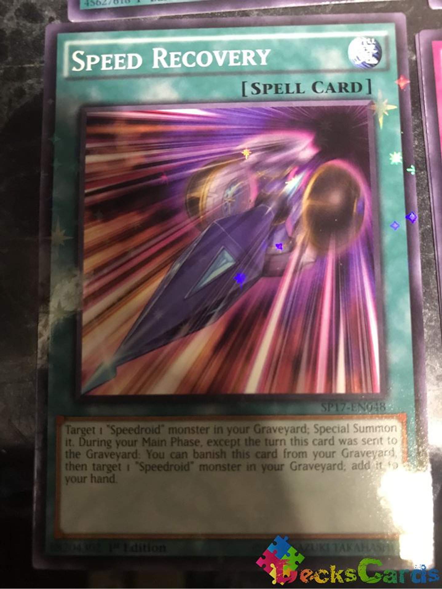 Speed Recovery - SP17-EN048 - Starfoil Rare 1st Edition 1