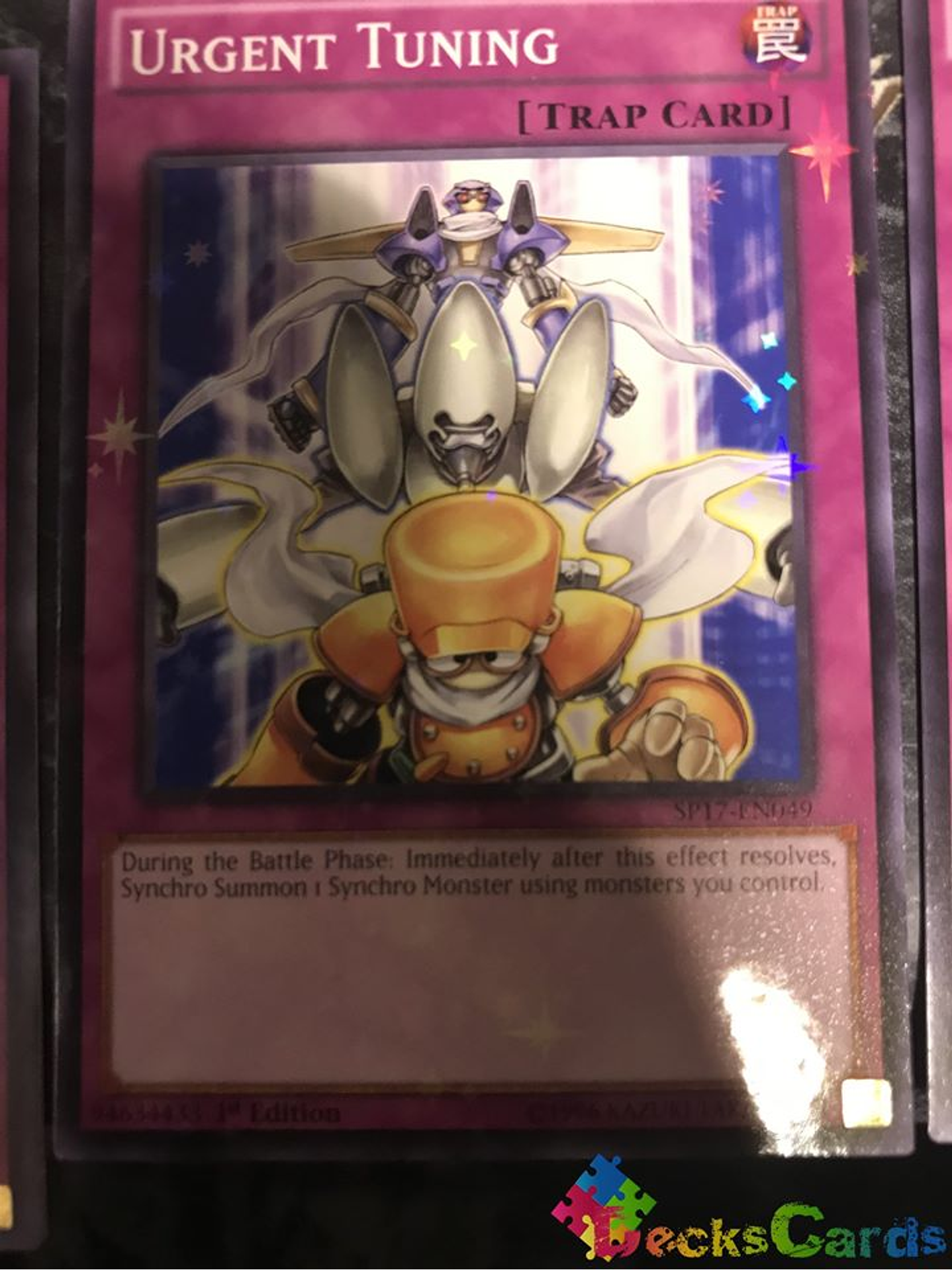 Urgent Tuning - SP17-EN049 - Starfoil Rare 1st Edition 1