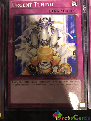 Urgent Tuning - SP17-EN049 - Starfoil Rare 1st Edition