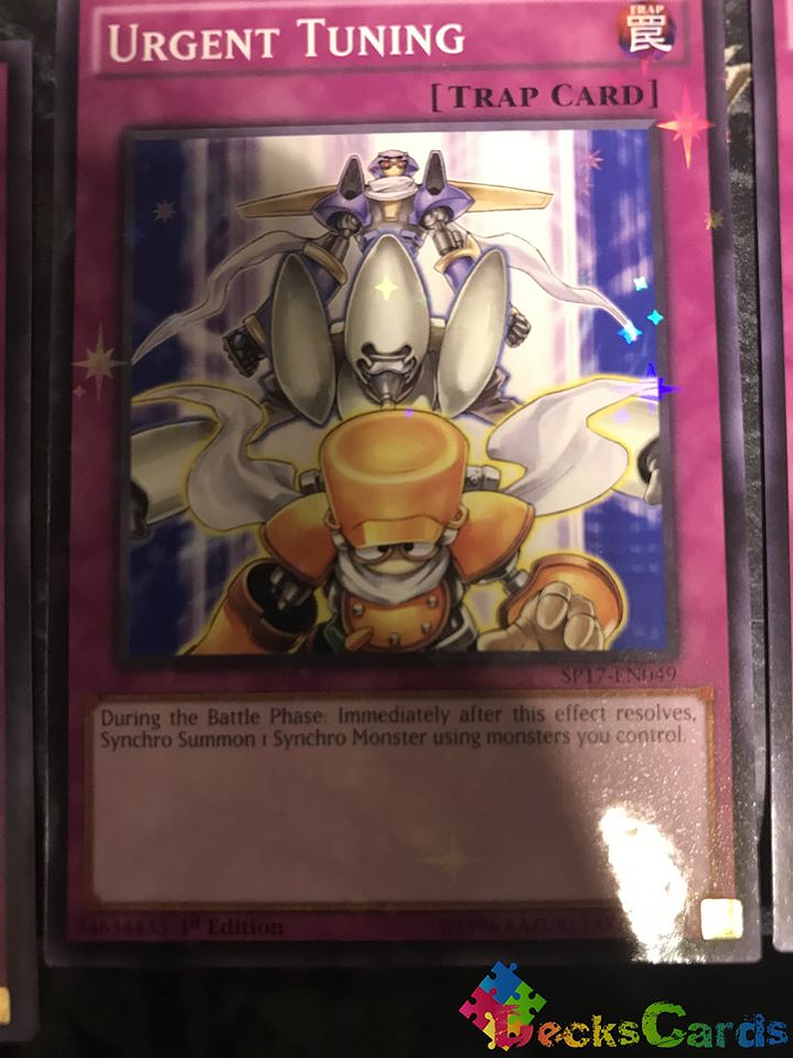 Urgent Tuning - SP17-EN049 - Starfoil Rare 1st Edition 1