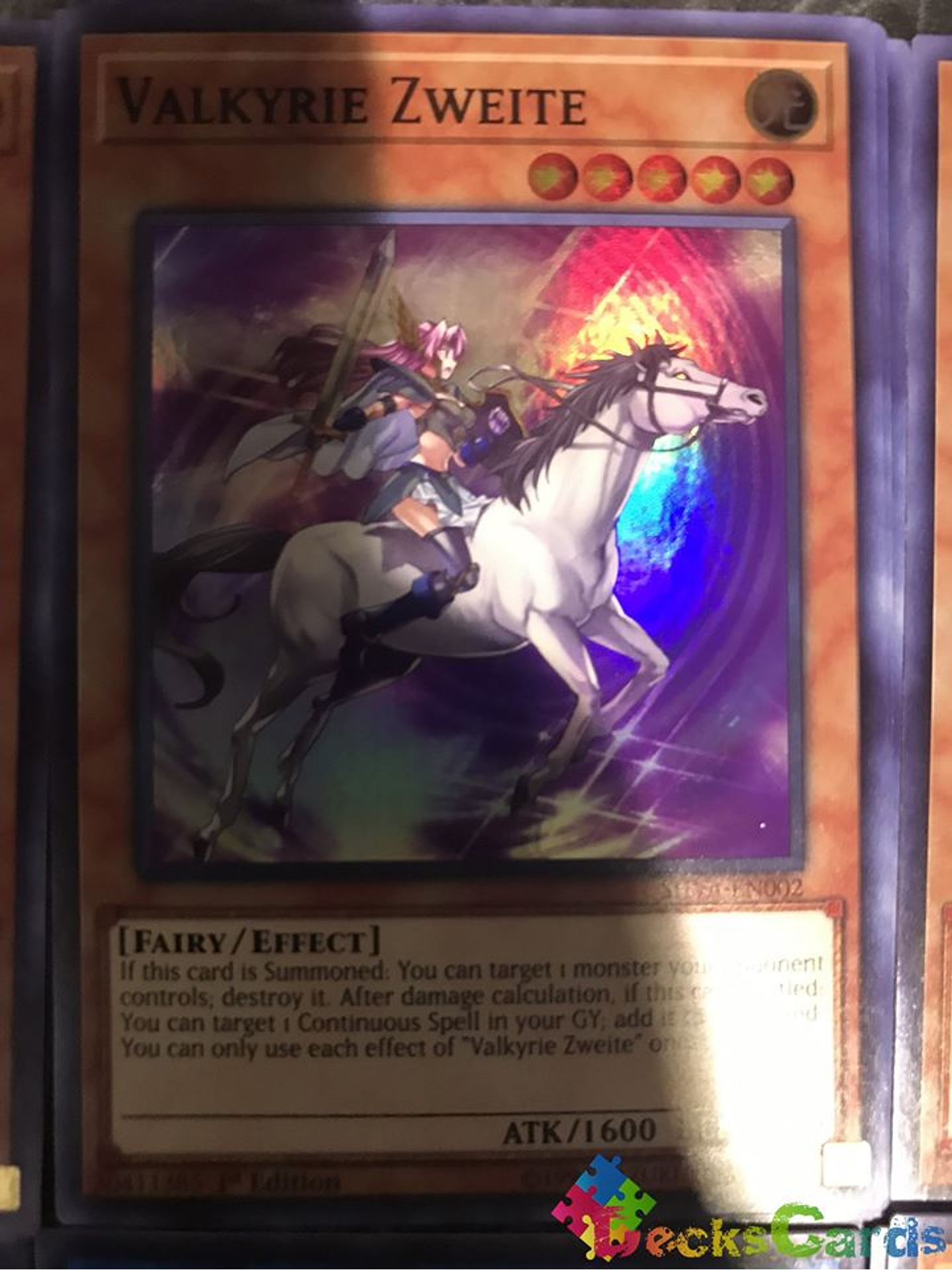 Valkyrie Zweite - SHVA-EN002 - Super Rare 1st Edition 1