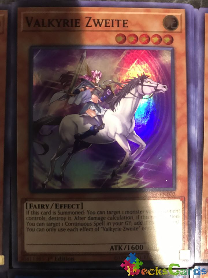 Valkyrie Zweite - SHVA-EN002 - Super Rare 1st Edition 1