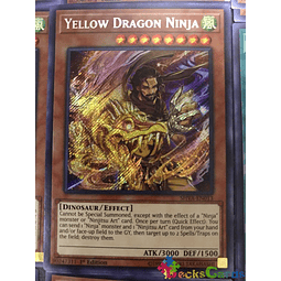 Yellow Dragon Ninja - SHVA-EN013 - Secret Rare 1st Edition